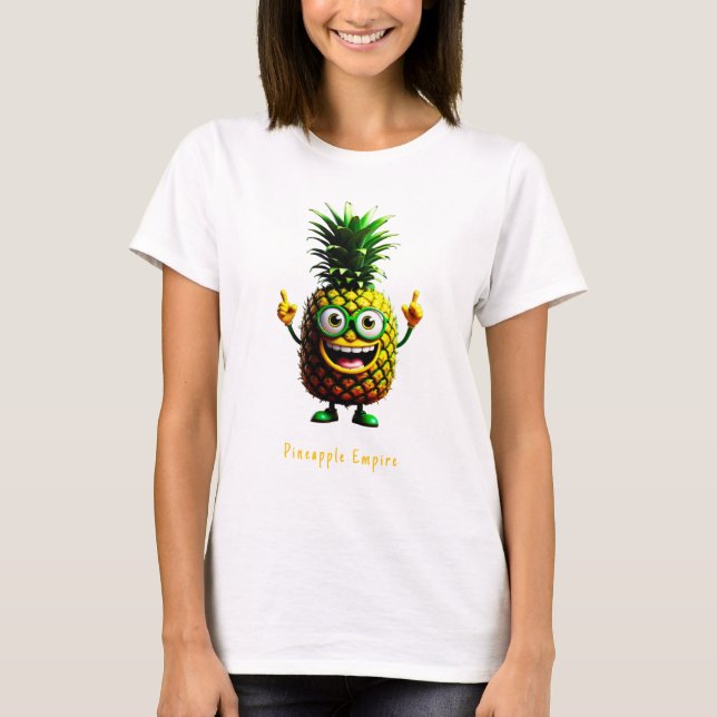 FrankenPine T - Shirt - Ananas-Reich (Vorderseite)