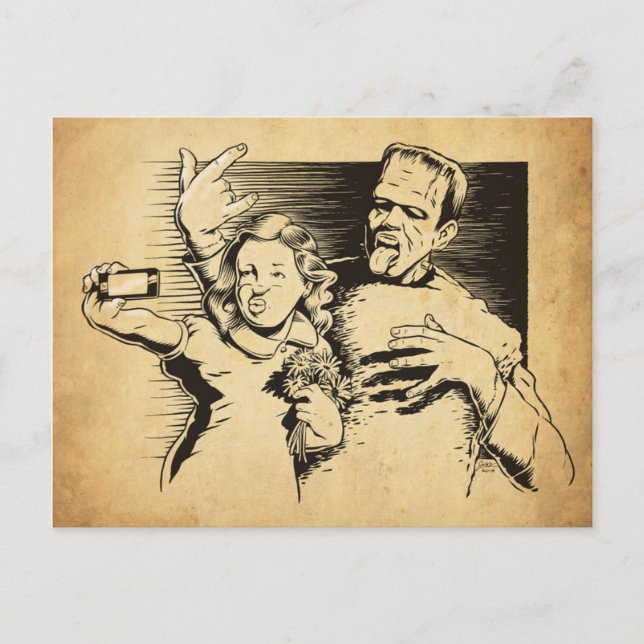 Frankensel Postkarte (Vorderseite)