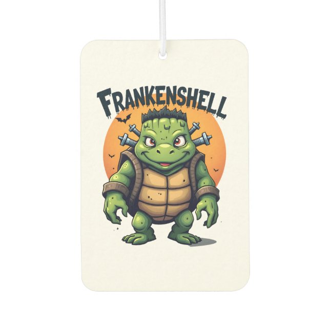 Frankenshell Turtle Autolufterfrischer (Vorderseite)