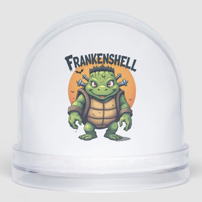 Frankenshell Turtle Schneekugeln (Vorderseite)