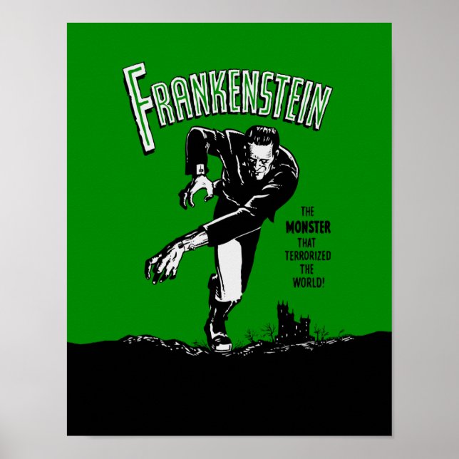 Frankenstein - 11x14 Poster / 2 Leinwand ändern (Vorne)