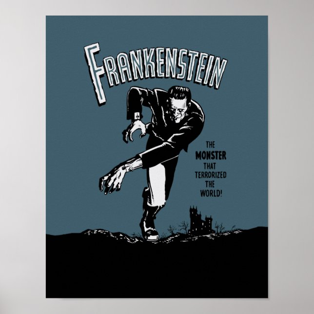 Frankenstein - 11x14 Poster / 2 Leinwand ändern (Vorne)