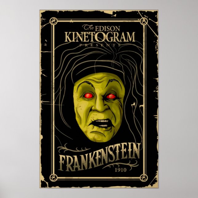 Frankenstein 1910 Klassiker Film Poster (Vorne)