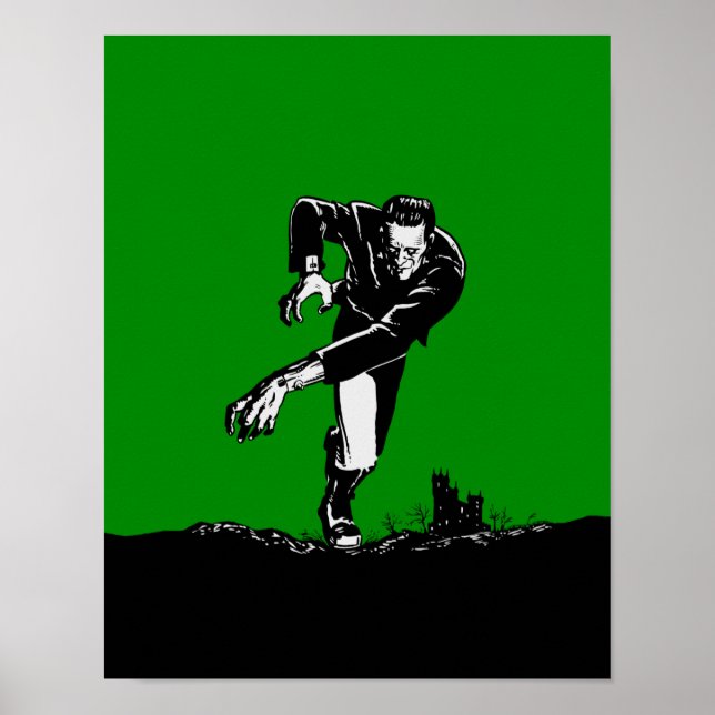 Frankenstein ÄNDERT DIE LEINWAND 11"X14" - Poster (Vorne)