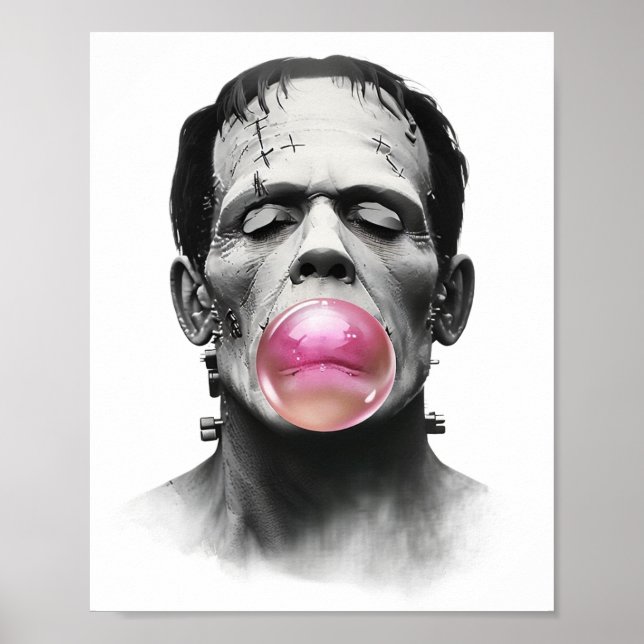 Frankenstein Bubble Gum Poster (Vorne)