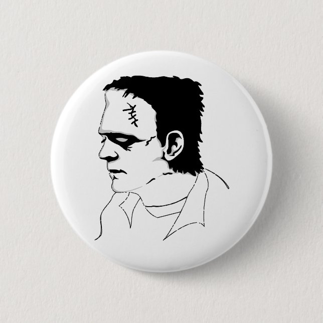 Frankenstein Button (Vorderseite)