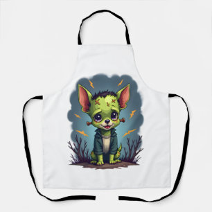 Frankenstein-Chihuahua-Schock Schürze