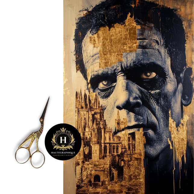 Frankenstein Decoupage Tissue Paper Seidenpapier (Von Creator hochgeladen)