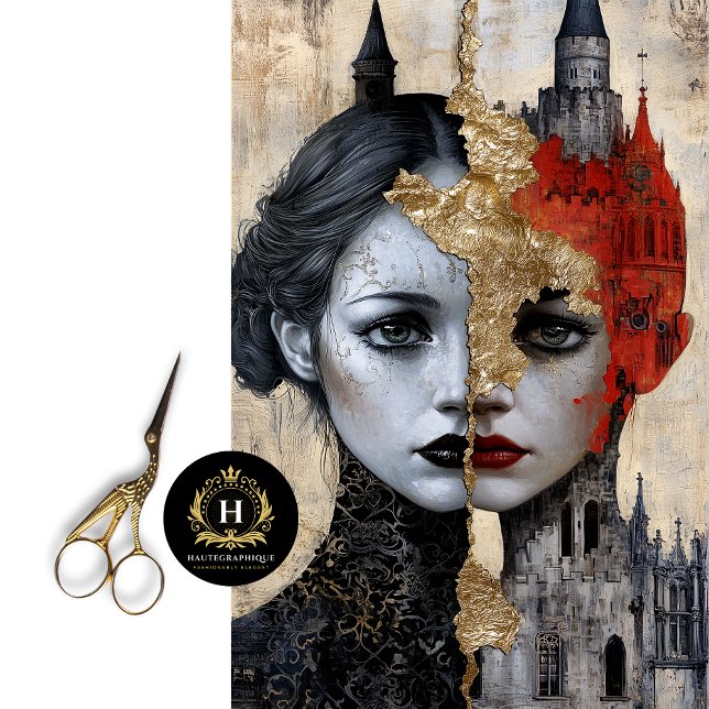 Frankenstein Decoupage Tissue Paper Seidenpapier (Von Creator hochgeladen)