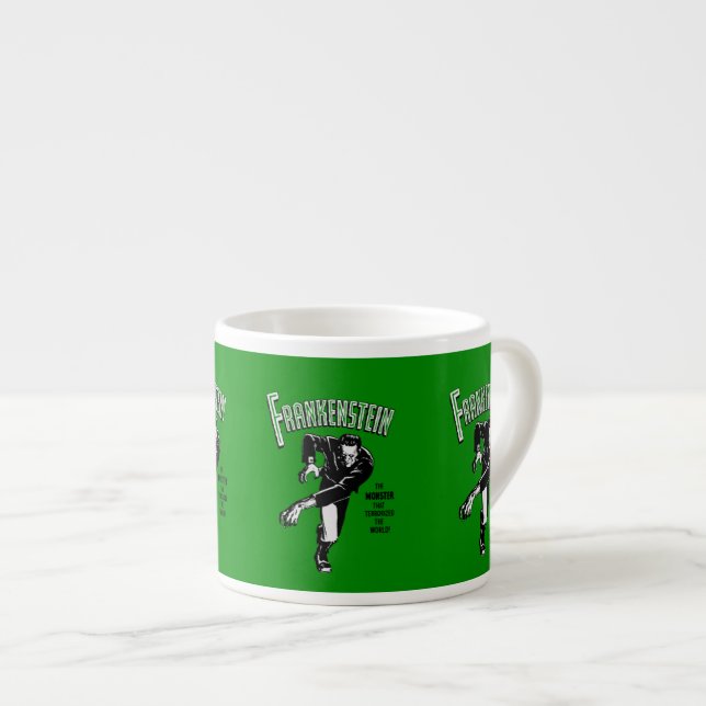 Frankenstein - Expresso Tasse (Vorderseite Rechts)