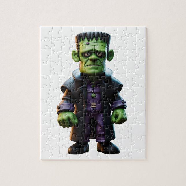 Frankenstein Figure Jigsaw Puzzle (Vertikal)