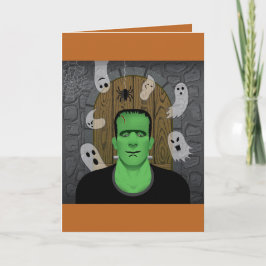 Frankenstein & Ghosts Karte
