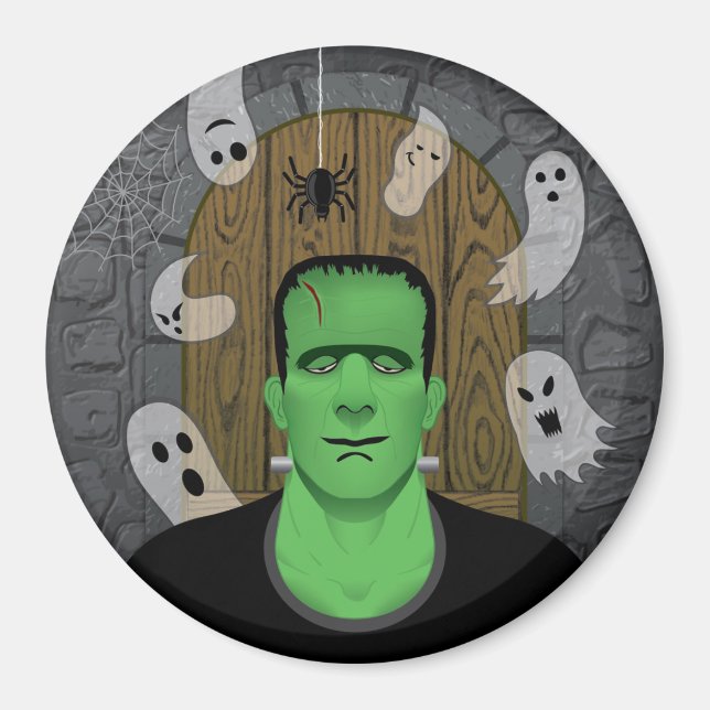 Frankenstein & Ghosts Magnet (Vorne)
