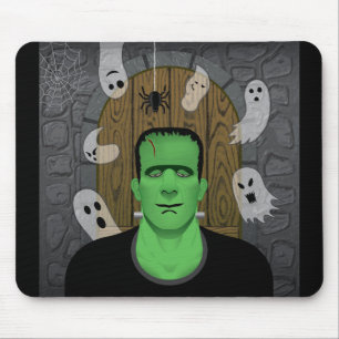 Frankenstein & Ghosts Mousepad