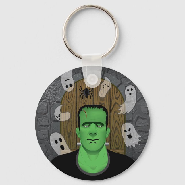 Frankenstein & Ghosts Schlüsselanhänger (Vorderseite)