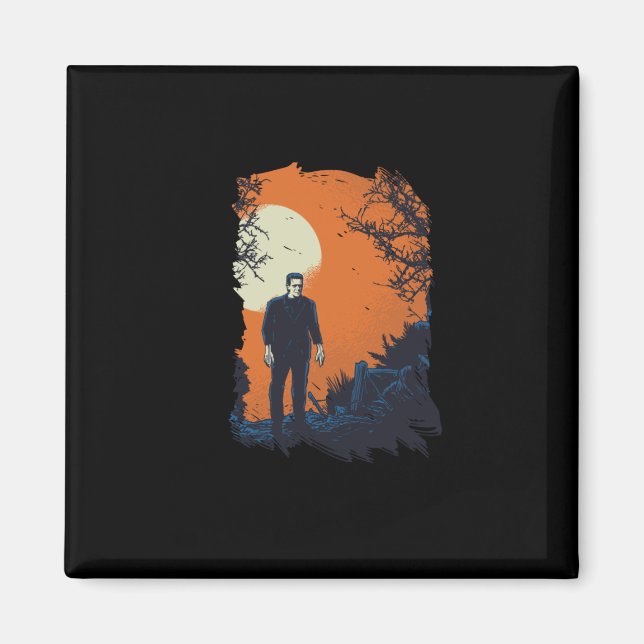 Frankenstein Graphic Magnet (Vorne)