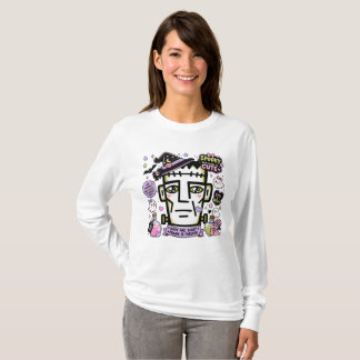 Frankenstein Gruselig süßes Damen-Shirt T-Shirt