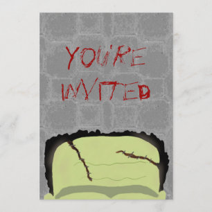 Frankenstein Halloween-Party-Einladung Einladung