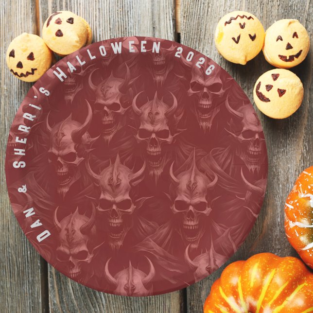 Frankenstein Halloween-Party Paper Tellers Pappteller (Frankenstein Halloween Party Paper Plates)