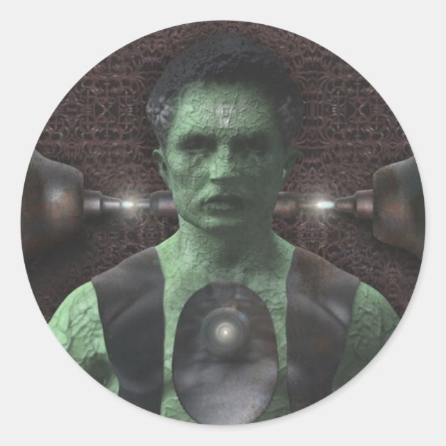 Frankenstein - Halloween Stickers (Vorderseite)