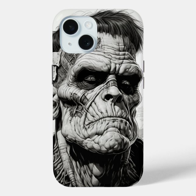 Frankenstein - harter Tag Case-Mate iPhone Hülle (Rückseite)