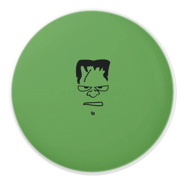 Frankenstein Keramik Knob Keramikknauf (Vorderseite)