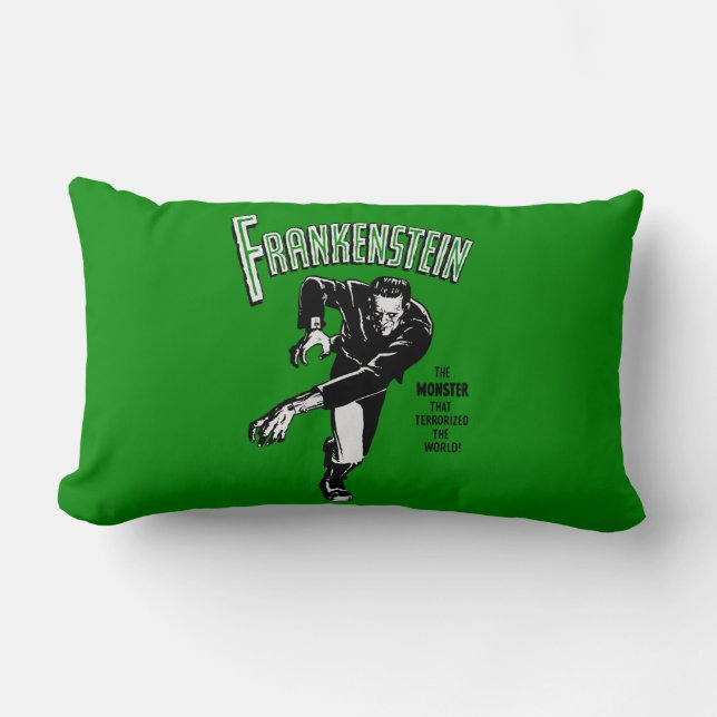 Frankenstein - Lumbar Kissen / Halloween (Vorderseite)