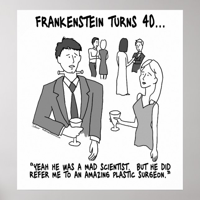Frankenstein macht 40 Poster (Vorne)