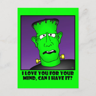 FRANKENSTEIN MIND-2 POSTKARTE