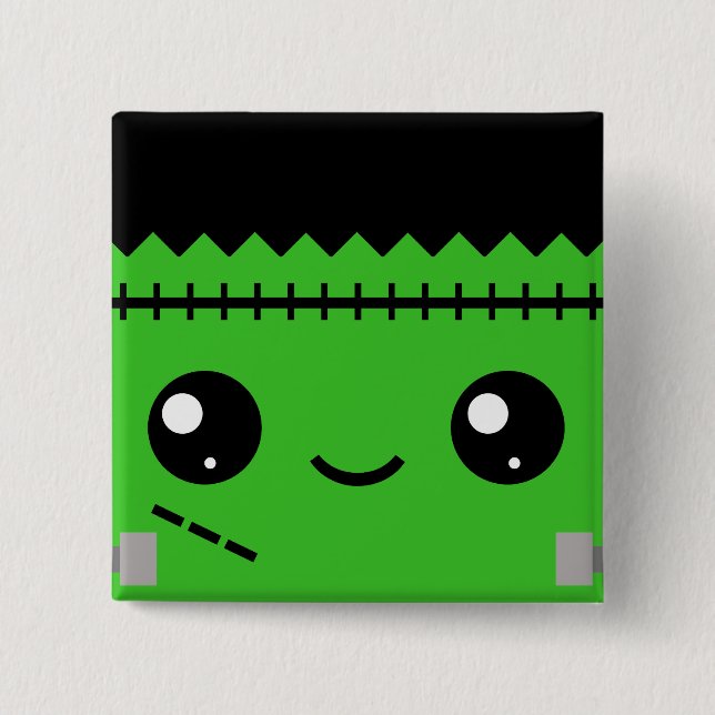 Frankenstein Monster Button (Vorderseite)