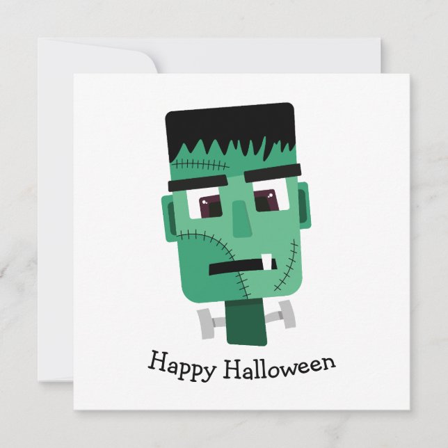 Frankenstein-Monster-Illustration (Vorderseite)