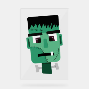 Frankenstein-Monster-Illustration Acrylschild
