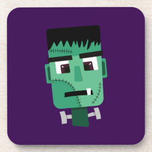 Frankenstein-Monster-Illustration Getränkeuntersetzer