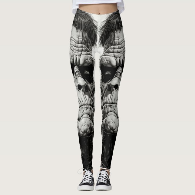 Frankenstein Monster Leggings (Vorderseite)
