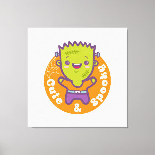 Frankenstein Monster Leinwanddruck