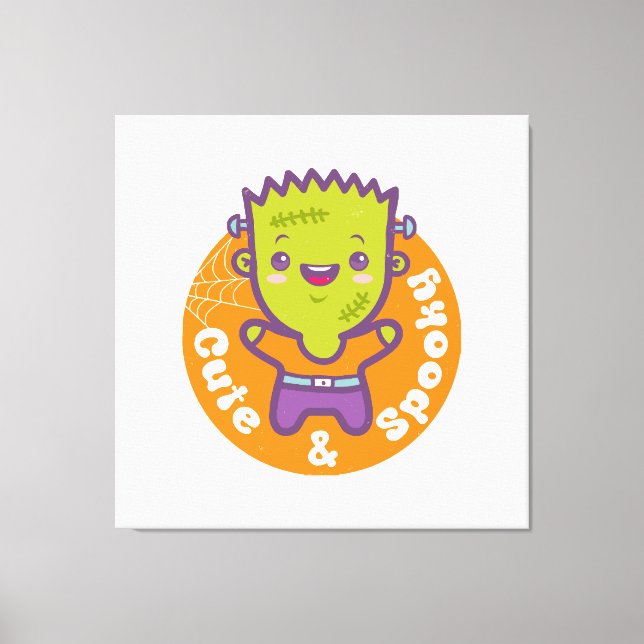Frankenstein Monster Leinwanddruck (Vorderseite)
