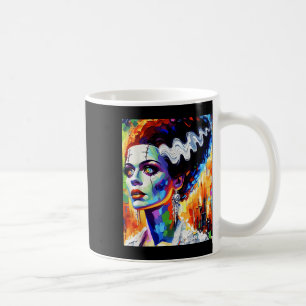 Frankenstein Monster und Bride Halloween Matching Kaffeetasse