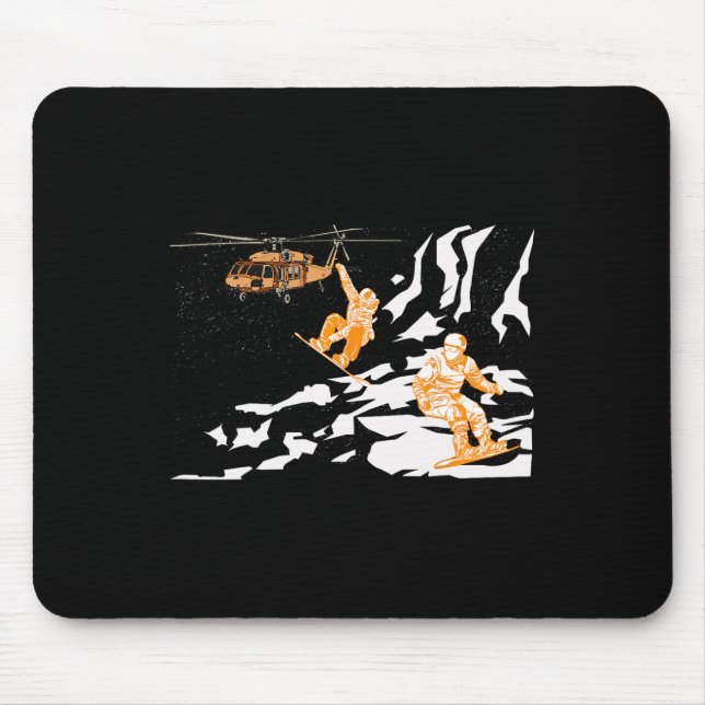 Frankenstein Monster und Bride Halloween Matching Mousepad (Vorne)
