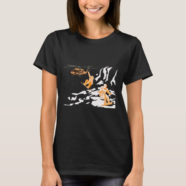 Frankenstein Monster und Bride Halloween Matching T-Shirt (Vorderseite)