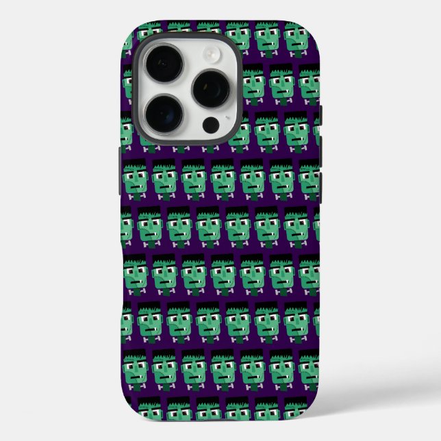 Frankenstein-Monsterkopf Case-Mate iPhone Hülle (Rückseite)