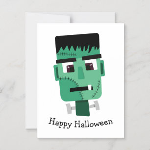 Frankenstein-Monsterkopf Magneteinladung
