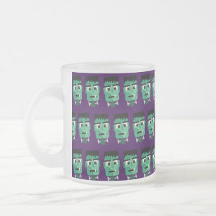 Frankenstein-Monsterkopf Mattglastasse