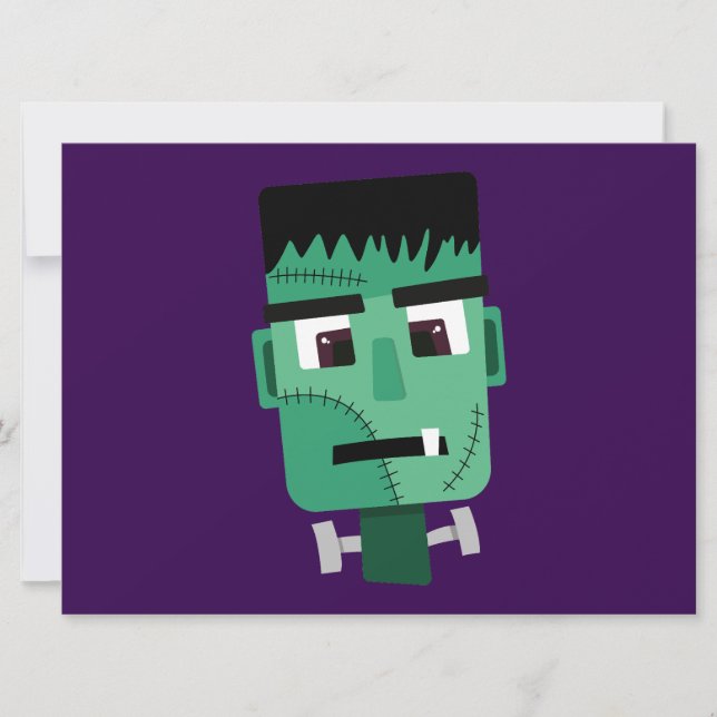 Frankenstein Monsters Kopf (Vorderseite)