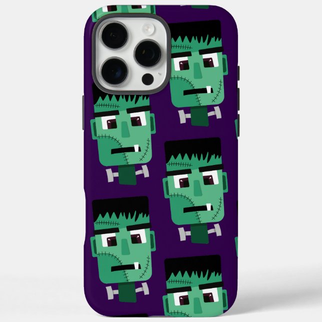 Frankenstein Monsters Kopf Case-Mate iPhone Hülle (Rückseite)