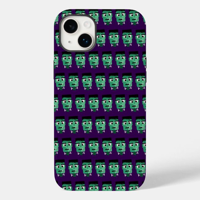 Frankenstein Monsters Kopf Case-Mate iPhone Hülle (Rückseite)