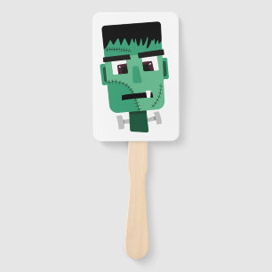 Frankenstein Monsters Kopf Fächer