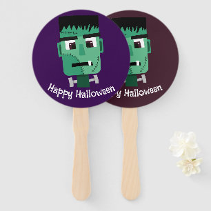 Frankenstein Monsters Kopf Fächer