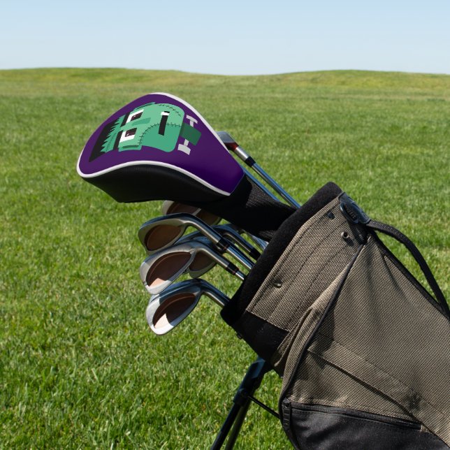 Frankenstein Monsters Kopf Golf Headcover (In SItu)