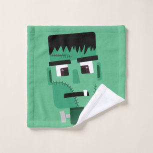 Frankenstein Monsters Kopf Waschlappen