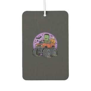 Frankenstein-Monstertruck-Halloween-Grafikdesign Autolufterfrischer